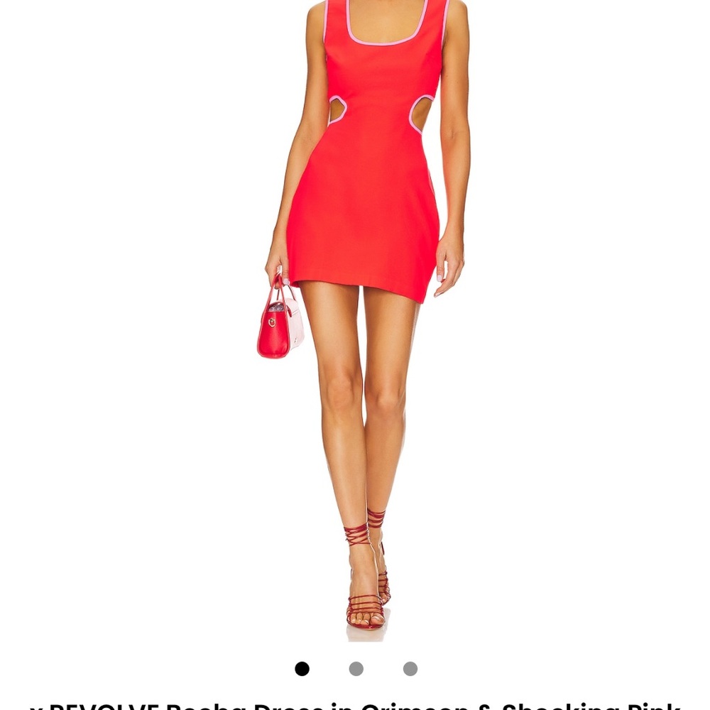 Amanda Uprichard Scarlet Mini Dress
